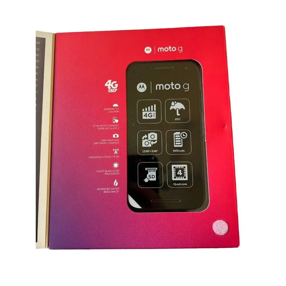 Motorola MOTO G - 8GB - Black (Virgin Mobile) Smartphone